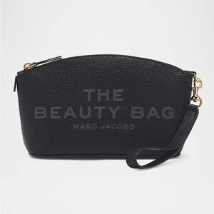 Marc Jacobs Black Cosmetic Bag Sleek Design